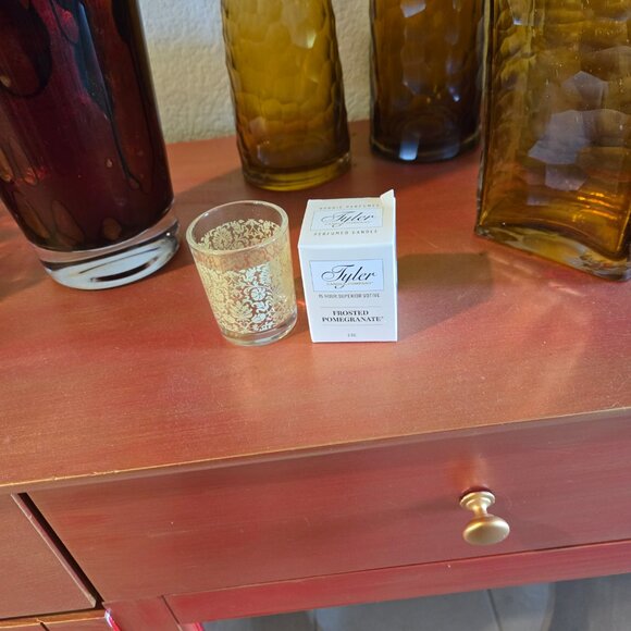 Tyler Candle voltive candles and holder - Picture 2 of 3